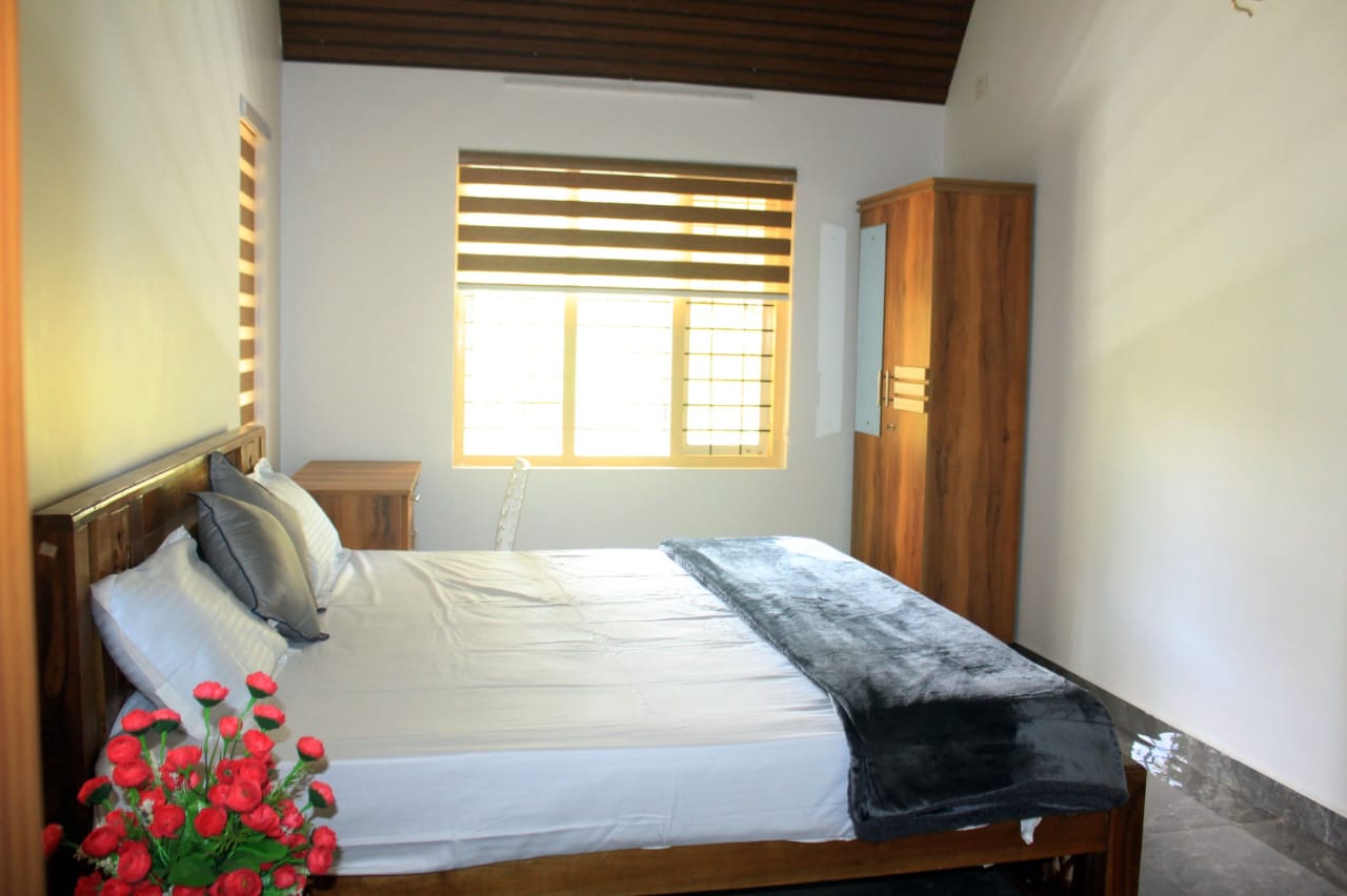 Elegant bedroom, Oakwood Oasis